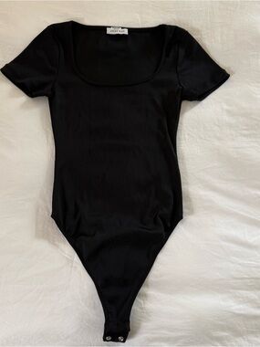 Anine Bing Square Neck Bodysuit